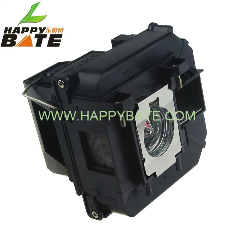 HAPPYBATE лампой ELPLP64/V13H010L64 для EB-1840W EB-1850W EB-1860 EB-1870 EB-1880 EB-D6155W EB-D6250 с Корпус