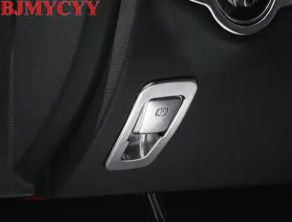 BJMYCYY Автомобильный Электронный ручной тормоз ABS декоративная заплатка для Mercedes