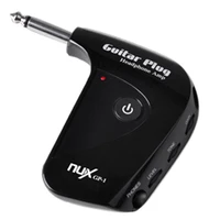 nux gp 1 guitar plug headphone amp with classic british distortion