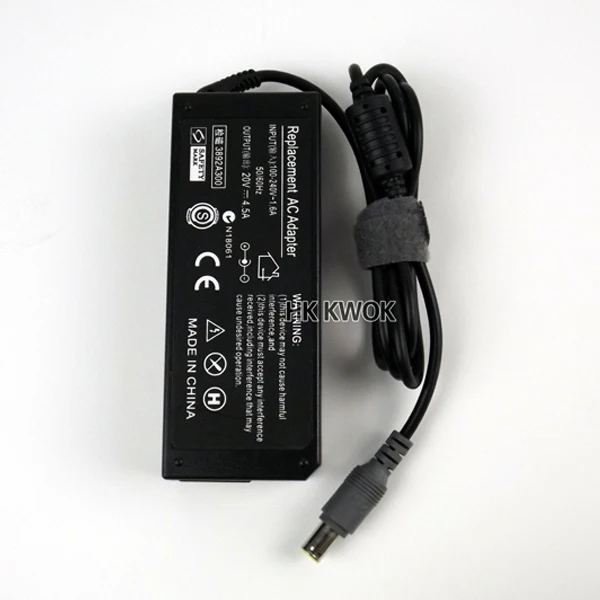 

8PCS Wholesale 20V 4.5A AC Adapter Charger For Lenovo PA-1650-161, PA-1650-171 3000 C100, C200 Free Shipping