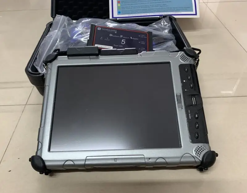 Diesel Truck Diagnostic Scanner Dearborn Dpa5 without Bluetooth Software with Laptop Xplore Ix104 c5 Tablet Cables Full Set | Автомобили и