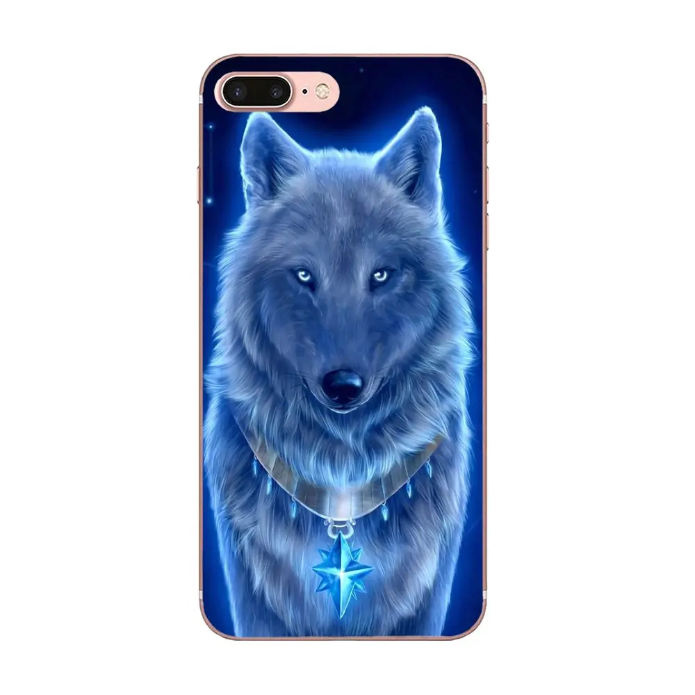 Wolf For Xiaomi Redmi Mi Note 7 8 9 SE Pro Lite Go Play Soft Silicone TPU Transparent Phone Cover Case Capa | Мобильные телефоны и