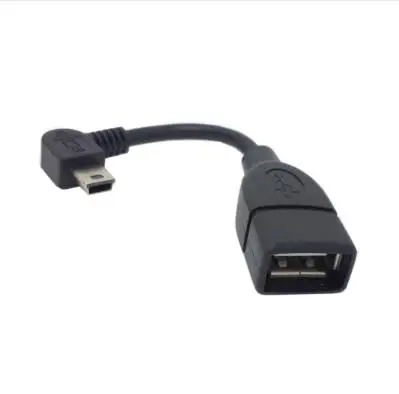 

5pin Mini USB Male To USB 2.0 Type A Female OTG Host Adapter Cable OTG Cable For Cellphone Tablet MP3 MP4 Camera 10cm