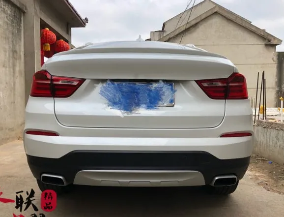 Для BMW X4 F26 спойлер задний Багажник крыло М стиль Высокое качество ABS из материала
