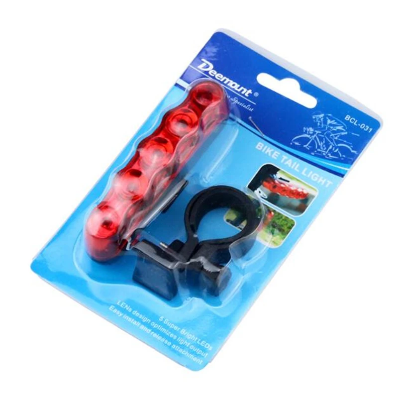 Bike Taillight MTB Bicycle Cycling Rear Light Bycicle Saddle Safety Lamp LED Warning Reflector Accessories | Спорт и развлечения
