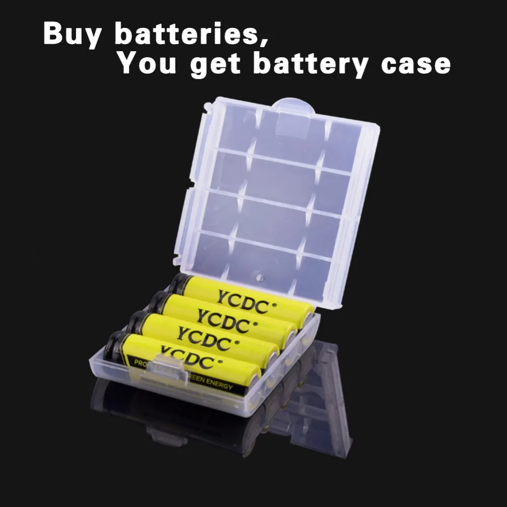 Чехол 4X 8X 12X 16X 20X HI CAPACITY с аккумулятором AA 2000MAH 1 2 V HR6 Ni MH перезаряжаемый аккумулятор