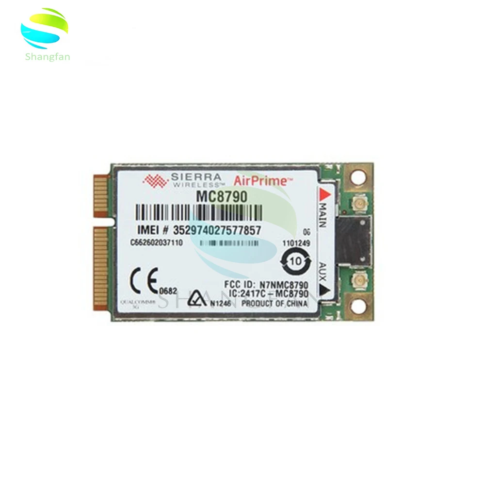 

WLAN-карта 3G для Sierra MC8790 HSUPA 2G 3G WWAN WIFI Mini PCI-e карта GPS