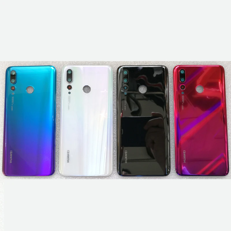 Оригинальная задняя крышка для huawei Nova 4+ стекло для камеры для huawei Nova 4, запасная задняя крышка корпуса, запасные части для ремонта