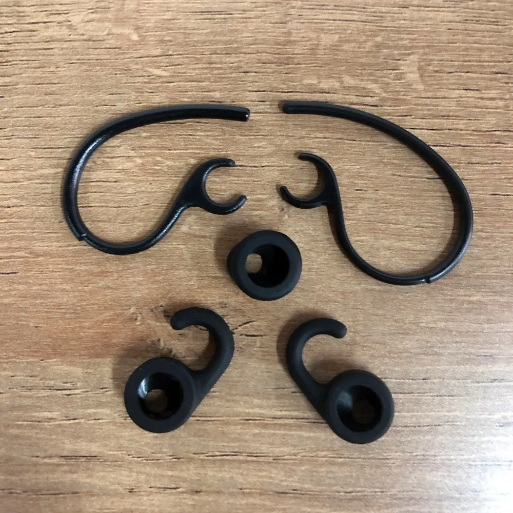 5 шт./лот, сменные наушники-вкладыши ДЛЯ Jabra EASYGO/EASYCALL/CLEAR/TALK, Bluetooth наушники, 3 шт., гелевые наушники-бутоны+ 2 шт., ушные крючки
