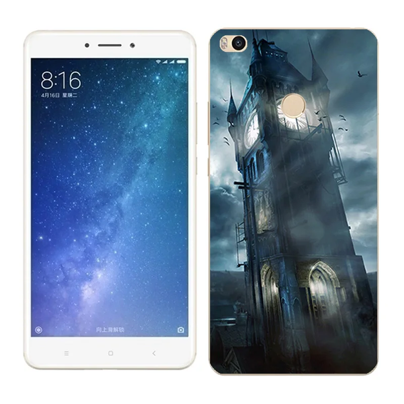 18 Чехол s для Xiaomi Mi Max2, мягкий силиконовый чехол для Xiaomi Mi Max 2, чехол для телефона с рисунком слона для xiomi Mi Max 2, Fundas - Цвет: 18