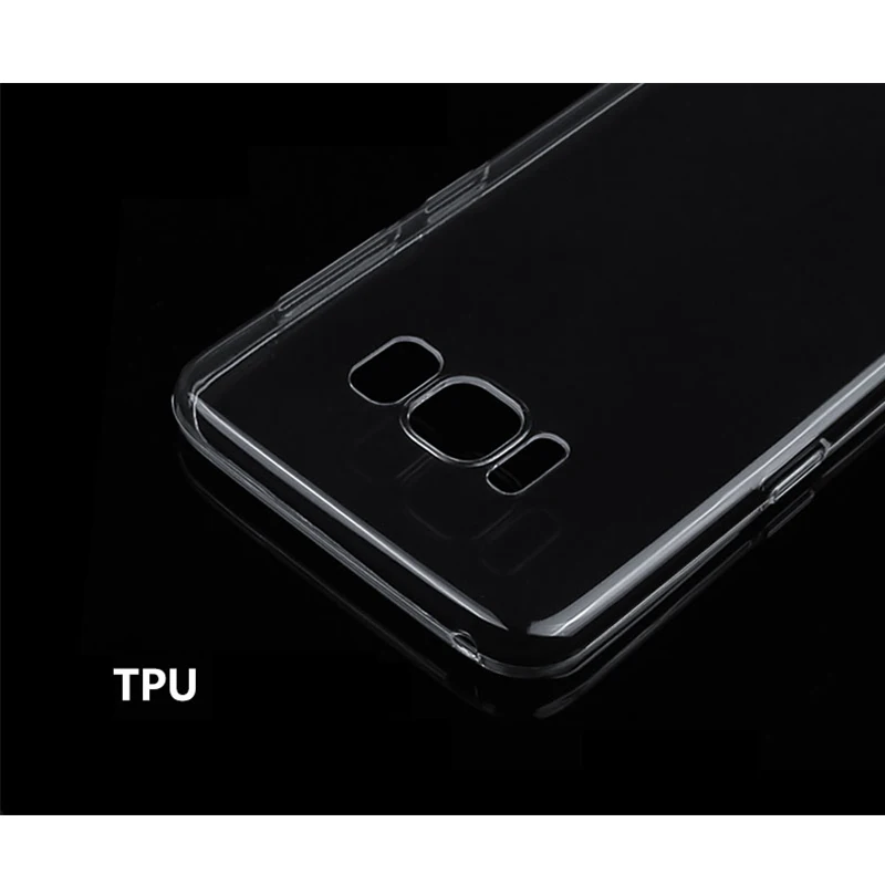 ТПУ прозрачный чехол для Samsung Galaxy S8 плюс S4 S3 мини S5 S6 S7 Edge Мягкий гель телефон