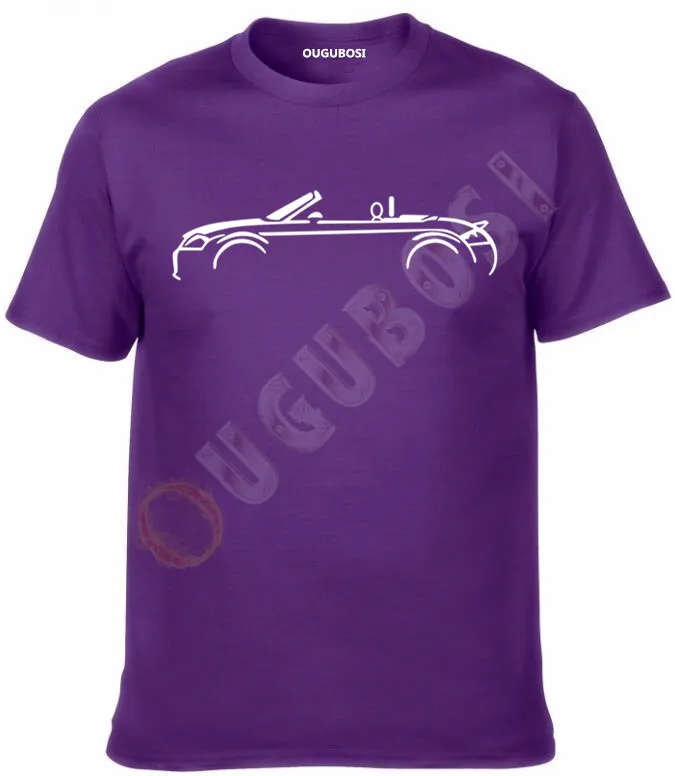 Премиум AUTOTEES футболка с изображением автомобиля для 2019 TT MK 1 MINI ROADSTER