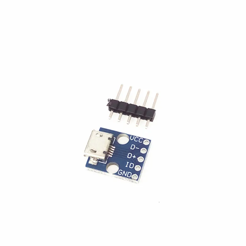 5 шт./лот MCU micro USB интерфейс разъем передачи питания макетная плата в модуль