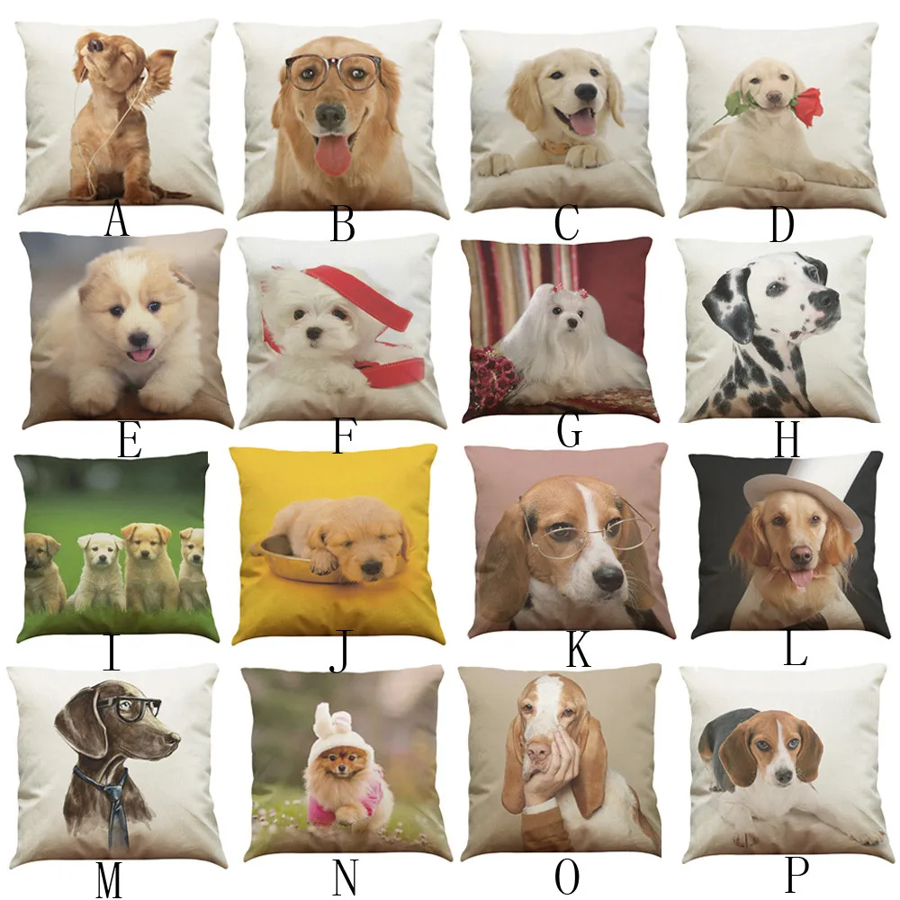 Новинка хит продаж новинка хлопковая льняная наволочка для домашних животных