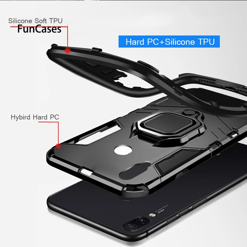 Кронштейн Магнитный чехол для Xiao mi Red Note 7 s 6 5 Pro 4X 8 SE Lite Plus защитный телефона Fundas |