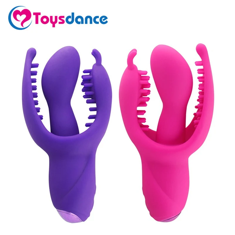 Массажный стержень для женской мастурбации Toysdance 3 точки стимуляции 10 скоростной