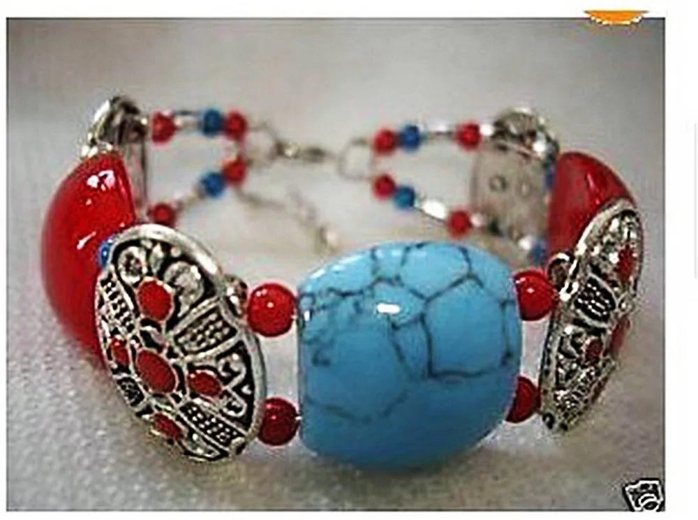 Tibet style bracelet beautiful flowers | Украшения и аксессуары
