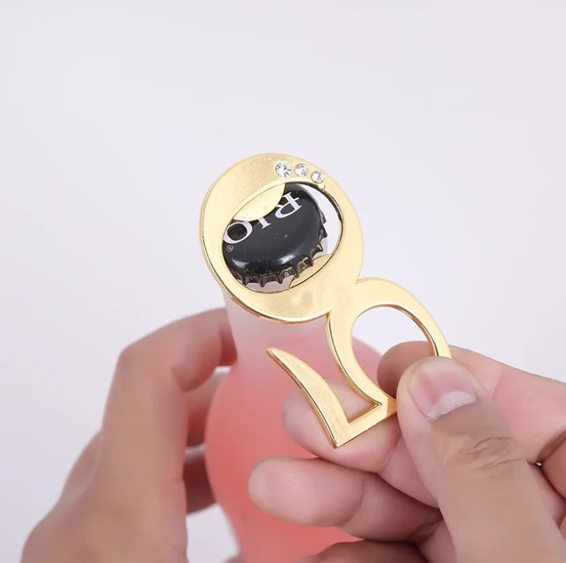 

wedding Anniversary party favor gift for guest - Gold 50 Metal Bottle Opener 50th Anniversary Birthday Souvenir 60pcs/lot