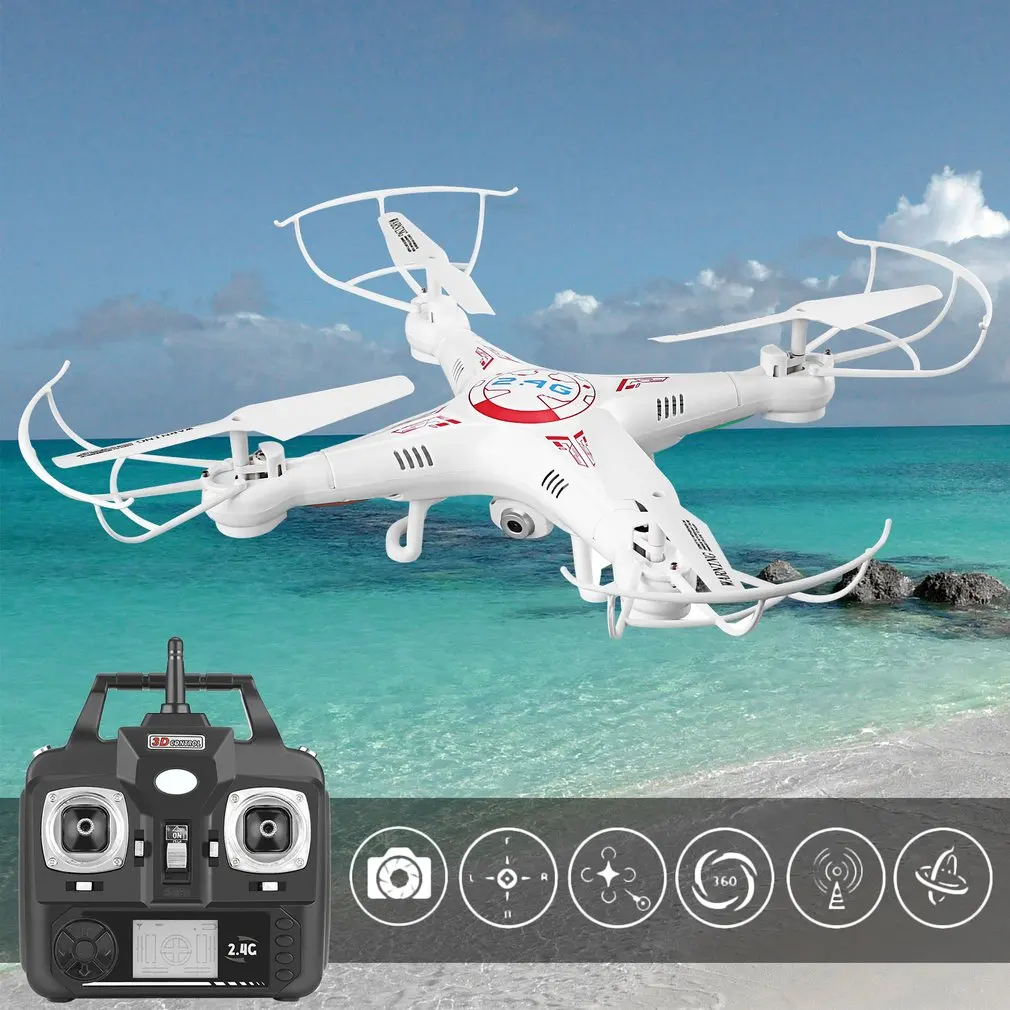 X5C 1 2 4G 4 канала оси 6 осный гироскоп Безголовый RC Quadcopter RTF р/у с пультом