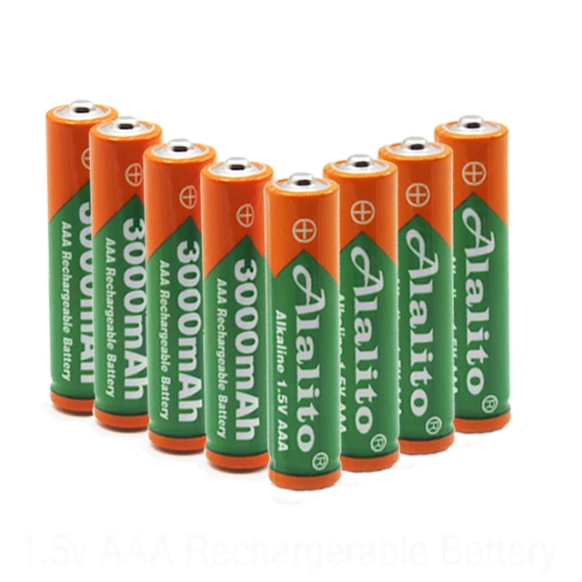 4 шт./лот новый бренд AAA батарея 3000mah 1 5 V Щелочная аккумуляторная для