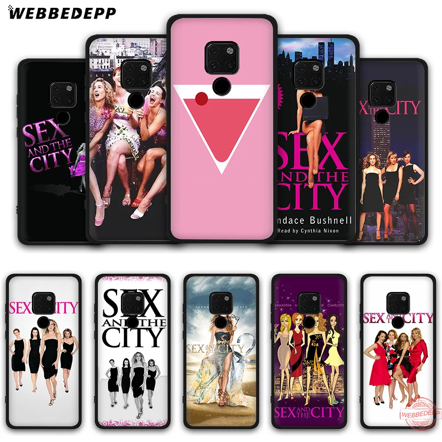 WEBBEDEPP Sex And The City Soft Case for Huawei Mate 30 10 20 Pro Lite Nova 2i 3 3i 4 5i 2 Cases | Мобильные телефоны и
