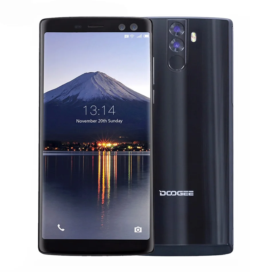 doogee bl12000 black Быстрая на DOOGEE BL12000 12000 мАч батарея 4 ГБ 32 ГБ смартфон телефон 6,0 дюймов 18: 9 FHD+ 16 МП 4 камеры Android 7,0 - Цвет: doogee bl12000 black