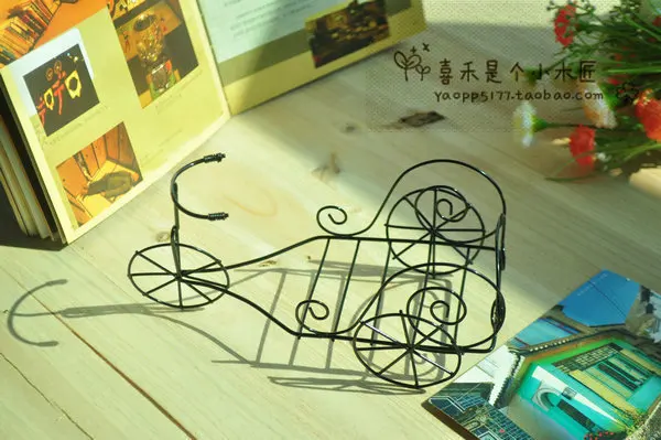 Wine rack creative home accessories wire ornaments crafts gifts pastoral style |