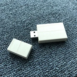 Блок деревянная квадратная форма, с usb-кабелем 2,0 флэш-накопитель памяти, накопитель 128 МБ 1 Гб 2 Гб 4 ГБ 8 ГБ 16 ГБ 32 ГБ 64 ГБ - Цвет: maple