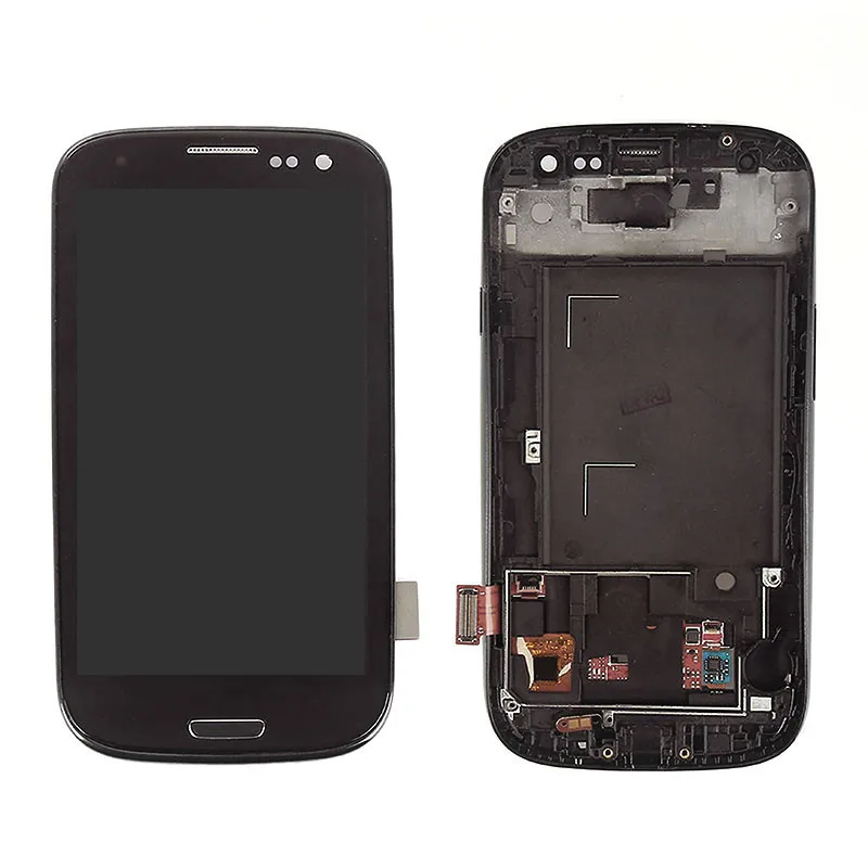 Белый для samsung Galaxy S3 i9300 ЖК дисплей Дисплей Сенсорный экран планшета Полный замены