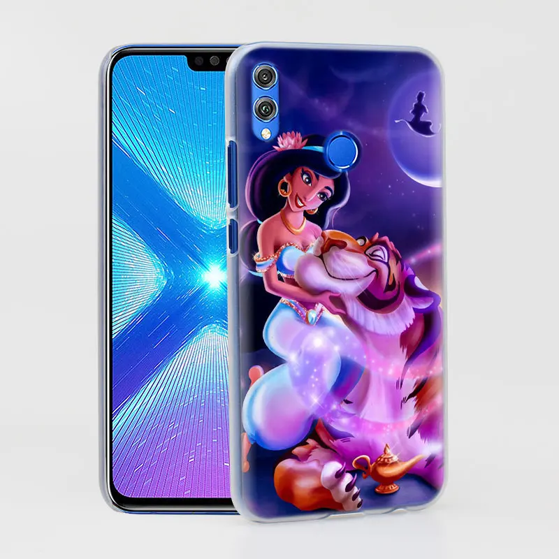 Алладин Принцесса Жасмин чехол для телефона для huawei Honor 8X 8A Pro 8C 8S 9 10 Lite 20i Honor Play Y7 Y9 крышка чехол Coque
