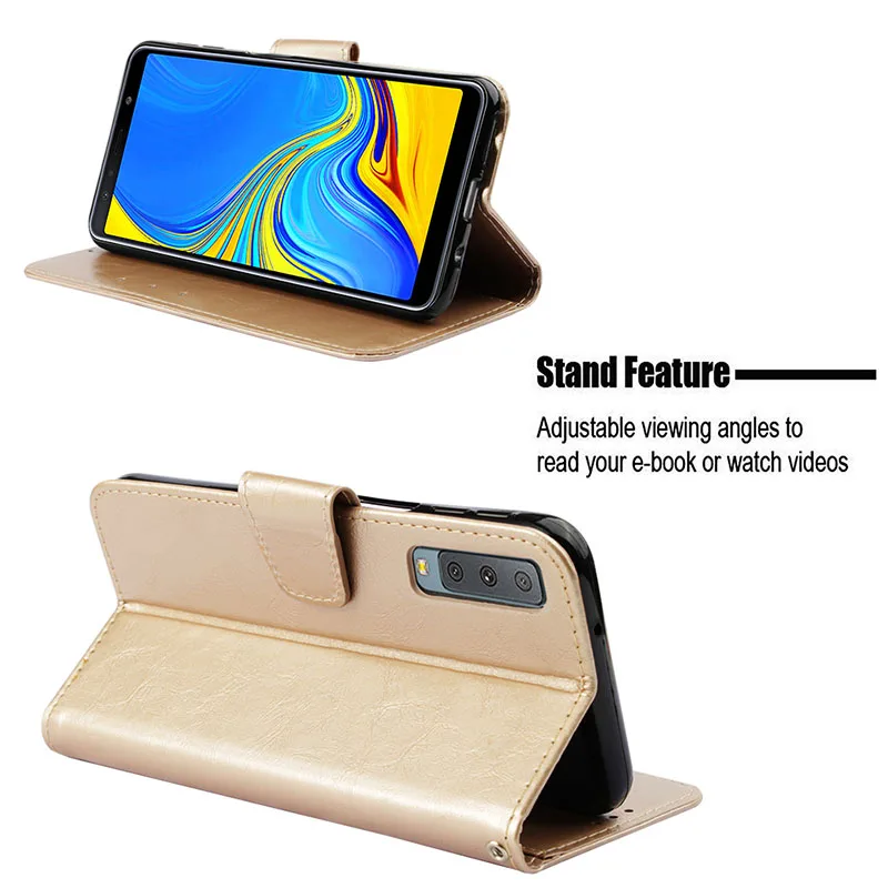 Телефон для Samsung Galaxy sm-a750fn SM-A750GN/DS SM-A750F A 750 2018 KM SM-A750 чехол SM-A750N кожаный | Мобильные