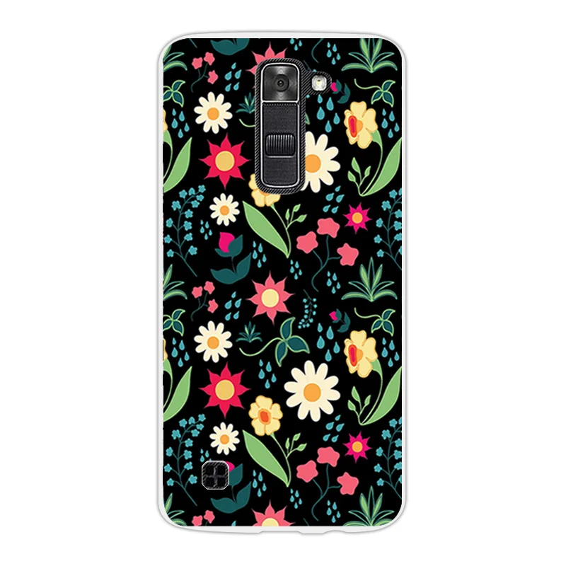 Новый мягкий чехол для телефона из силикона и LG K7/Tribute 5 LS675/X210 X210DS оболочки эскиз
