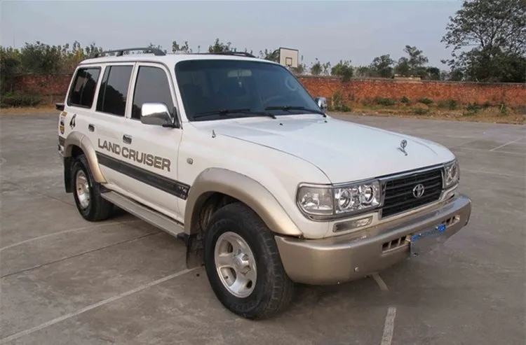 Передний бампер RQXR решетка гриля для Toyota Land Cruiser LC80 FZJ80 4500 1995-1997 | Автомобили и