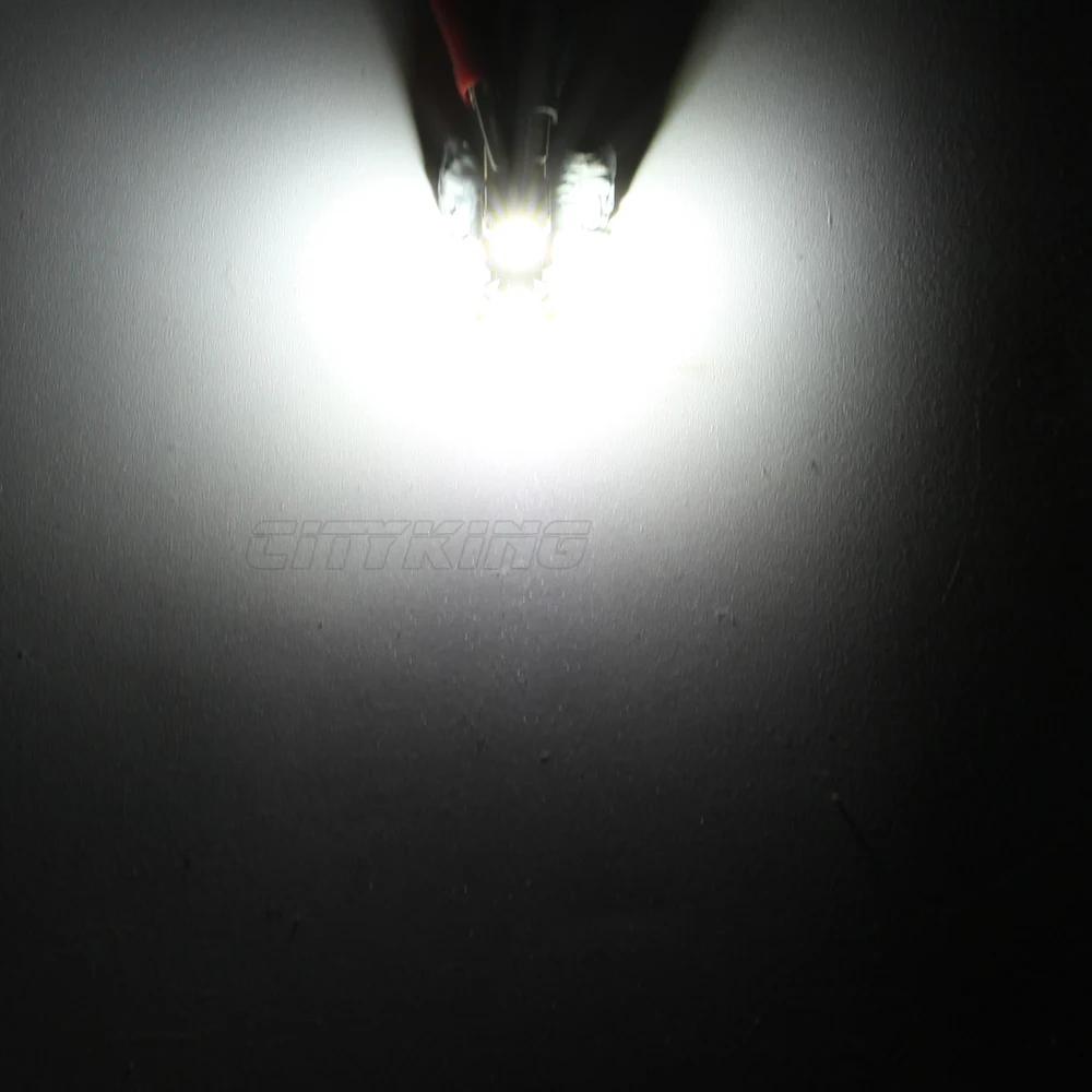 10 шт./лот T10 5smd 5050 LED canbus W5W led 194 t10 5led SMD безотказный белый свет для стайлинга