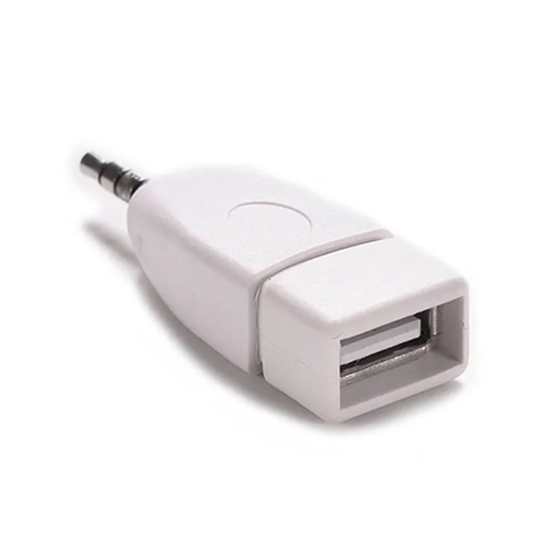 Преобразователь с защитой от помех адаптер USB 2 0 женским на 3 5 мм Штекерный AUX