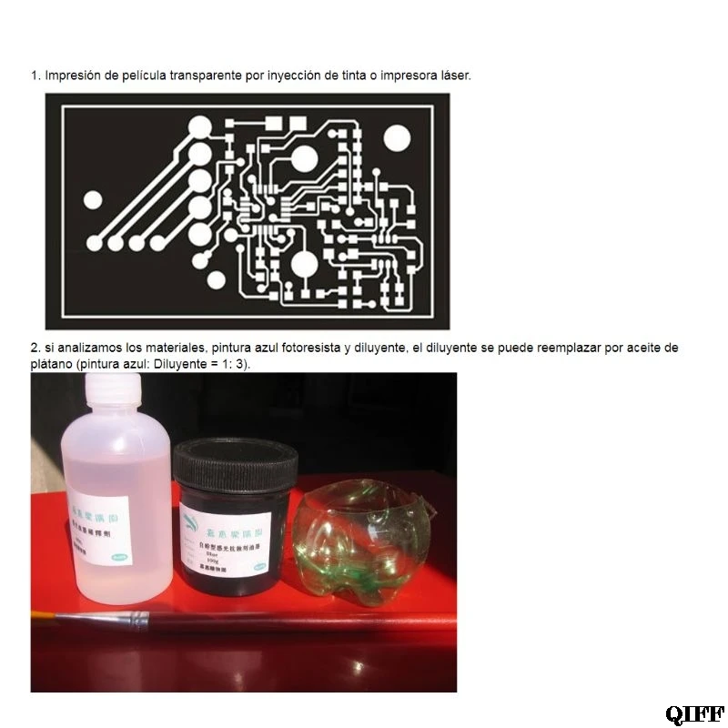 Photoresist анти-травление синие чернила краски для DIY PCB сухая пленка Замена 100 г Jun20