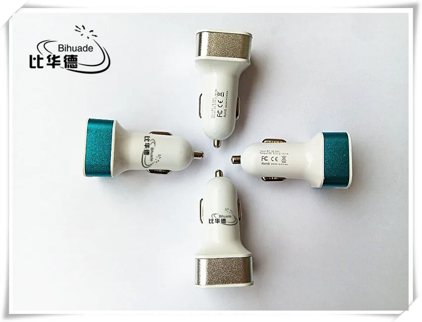 Новое поступление автомобильное зарядное устройство BIHUADE с 2 USB портами 1 А + и