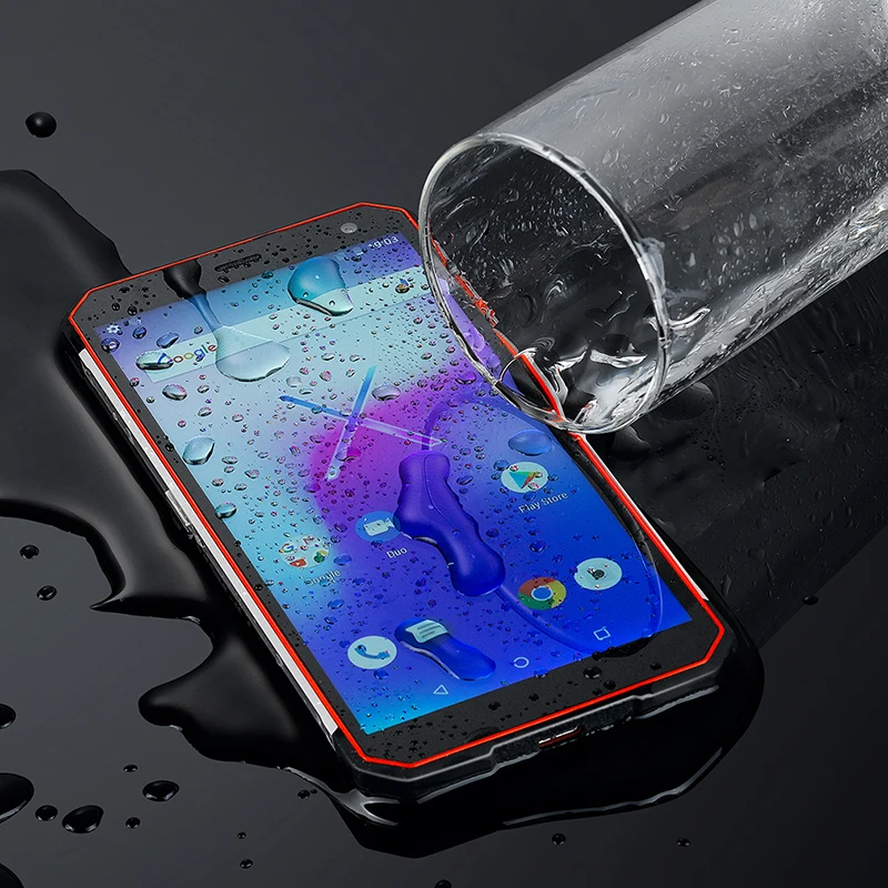 Ioutdoor X IP68 прочный телефон 5 7 дюймов MTK6763 6 ГБ 128 Встроенная память Face ID