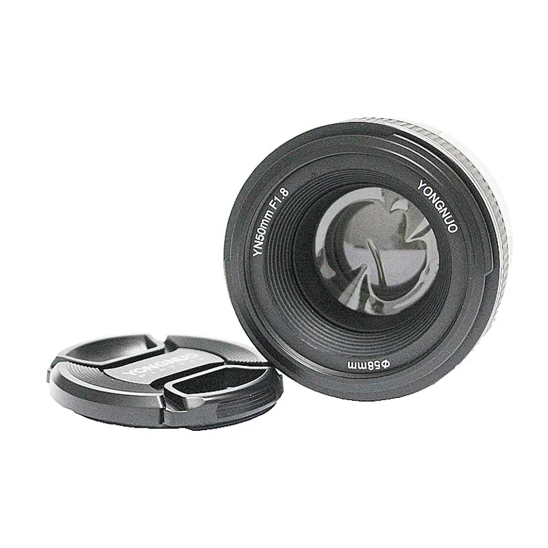 YONGNUO YN50mm F1.8N стандартный объектив с большой диафрагмой автоматический ручной