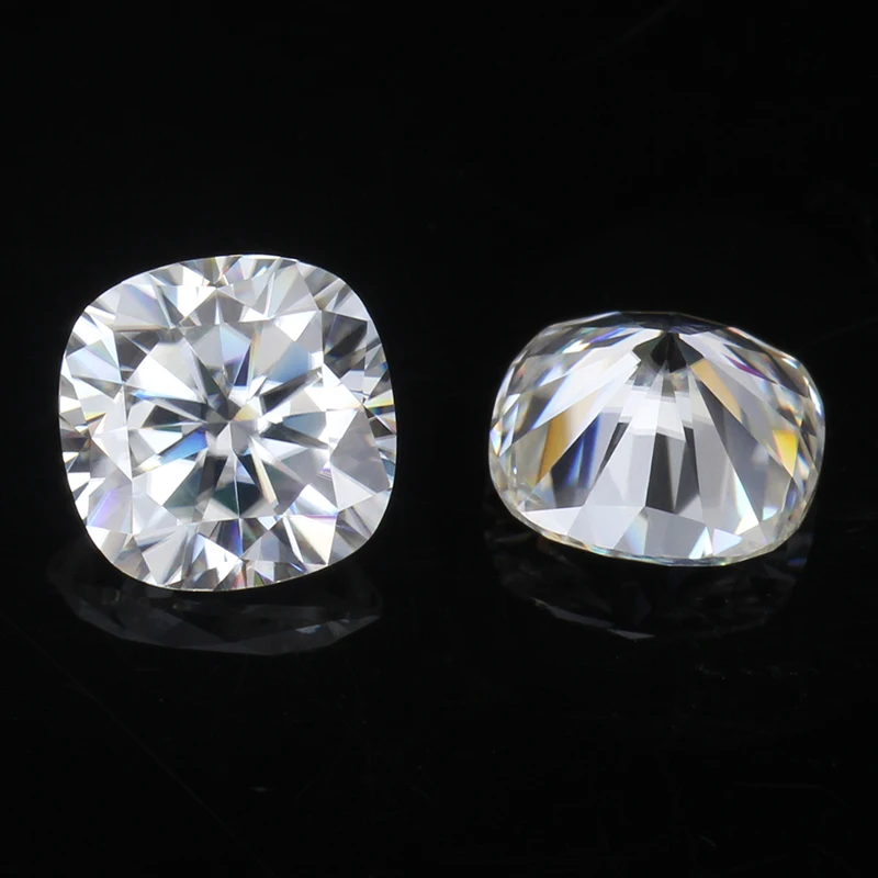 

CHEESTAR GEMS Loose moissanites stone gh color 6*6mm Cushion shape 1.2ct near white Moissanites gemstone moissanites diamonds