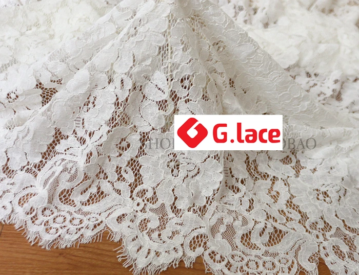 Хлопковая кружевная ткань ice 3 м/лот wide1.5 м сделай сам для свадебного платья