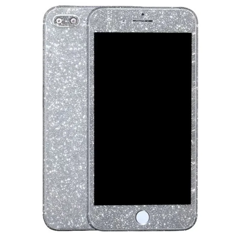 Блестящий Кристалл полный корпус защитный чехол наклейки для iPhone 5 5S SE 6 6S 6 Plus 6S Plus