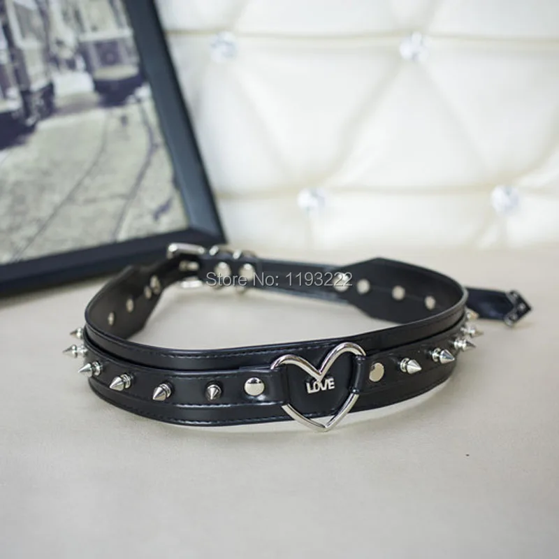 Стильный кожаный корсет в стиле харадзюку ручной работы панк с золотыми шипами