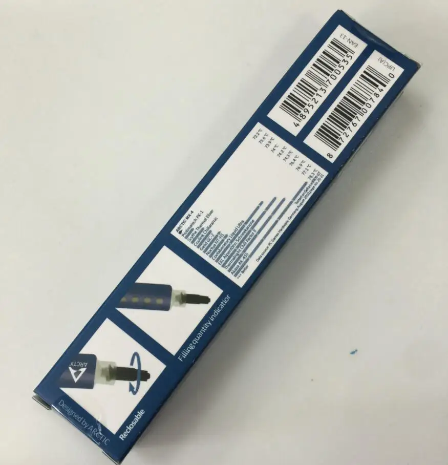 ARCTIC MX-4 8g процессор cpu GPU кулер термопаста проводящая штукатурка для радиатора Термопаста