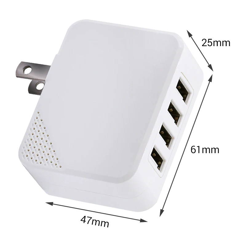 4 порта универсальное USB зарядное устройство для путешествий настенное адаптер