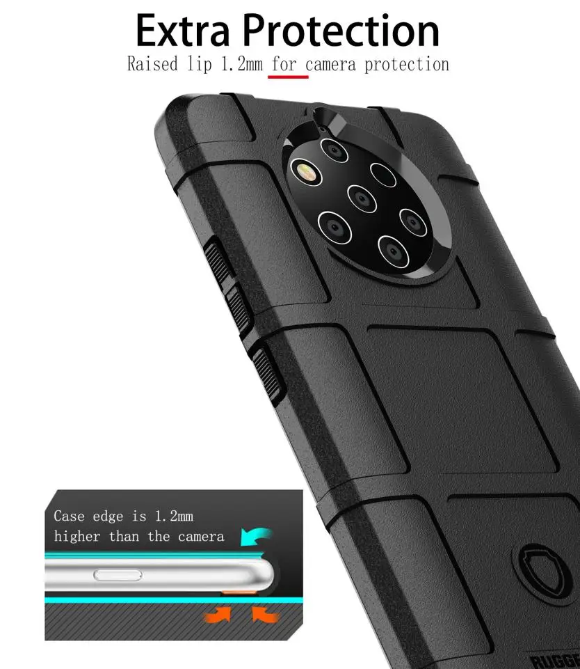 Для Nokia 4 2/1 Plus /9 PureView чехол Модный противоударный мягкий Силиконовый ТПУ защитный