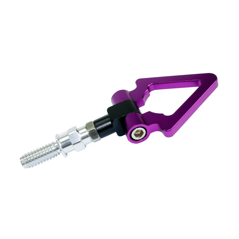 Новый алюминиевый передний и задний JDM треугольный кольцевой прицеп для