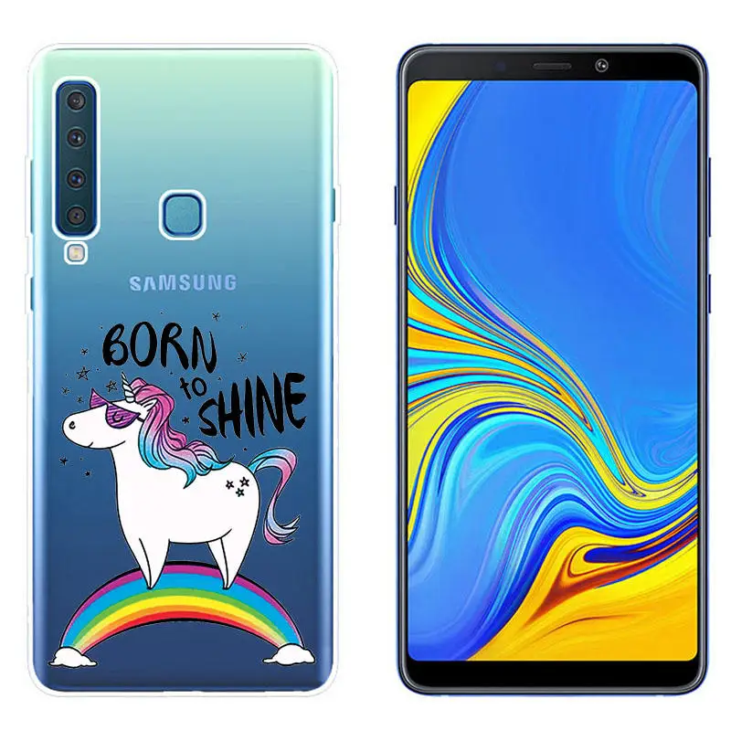 Arvin TPU чехол для A750 A6 A8 2018 A520 Fundas смартфона A5 A7 Plus Samsung Galaxy A9 прозрачный силиконовый |