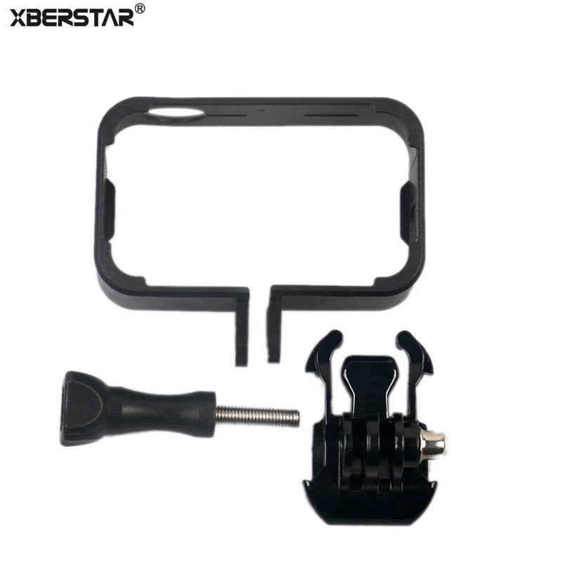 XBERSTAR Protective Housing Case Cover for Xiaomi Mijia 4K Mini Action Camera Border Side Frame Box |