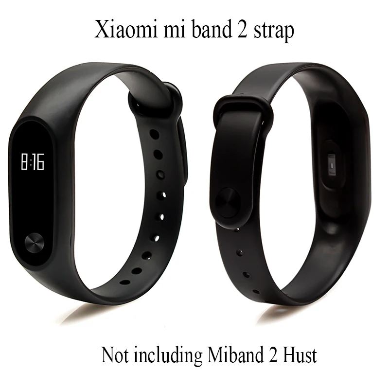 Силиконовый ремешок на запястье Xiaomi браслет для Band 2 Miband Mi защитная